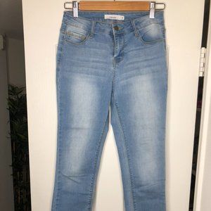 Light Blue High Waisted Skinny Jeans